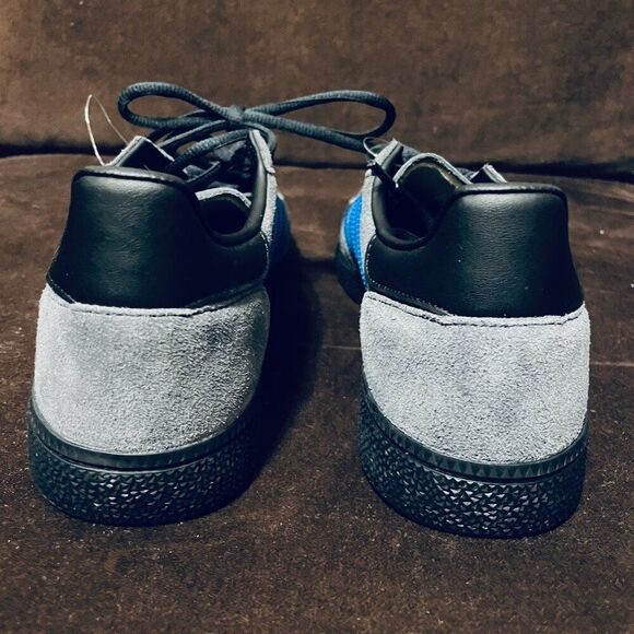 Rare Sample Tag Adidas Handball Spezial Grey Black Blue 9 US 8.5 UK 42 2/3 EU - Picture 4 of 10